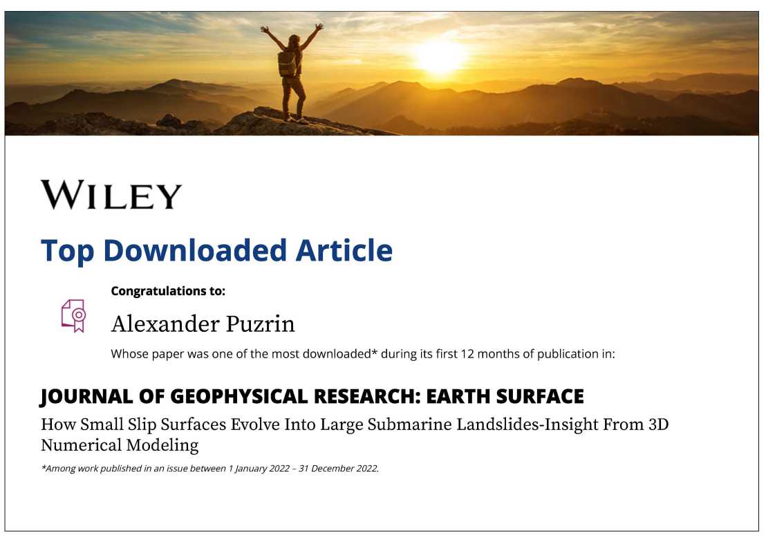 Enlarged view: Wiley Top downloaded article